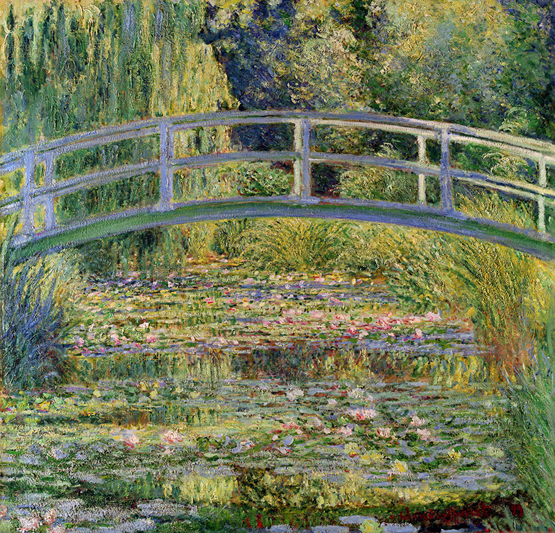 The Japanese Bridge Claude Monet
